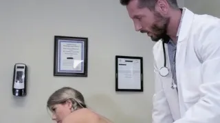 Lollipop for deep anal at the doctor