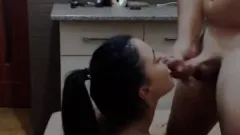 French group sex orgy with a brunette and a blonde