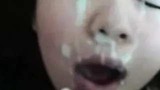 Pov blowjob facial homemade gloryhole bukkake facial