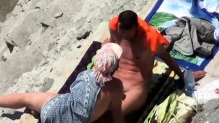 Two Nude Beach Couples Handjobs Voyeur Serie 23