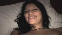 Slim Latina hooker with tiny boobs surrenders her cunt to a hard dick