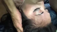 Exotic cutie with perky titties and a sublime ass is a sucker for cock