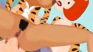 Josie and the Pussycats Lesbo 3some + Kim Possible rims ass