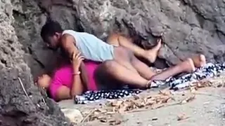 Caught Fucking At The Beach