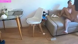 horny amateur couple gets fuck with a hidden cam