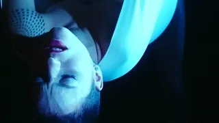 Cute circus artists couple having an acrobatic  fuck