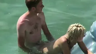 KamaSutra At Nude Beach Couples Fucks In Sea Spycam