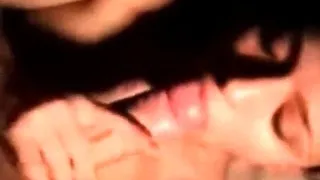 My ex Wife Getting a big Facial