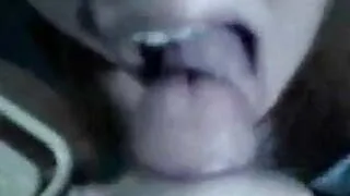 Hot ex girlfriend blowing and got facial