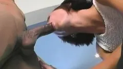 Wild redhead schoolgirl uses the art of seduction to fuck a black dick