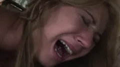 Blonde submissive chick Linda Ray gets tied up and dominated