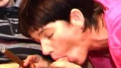 Luscious redhead mom gets drilled hard in every hole by a young stud