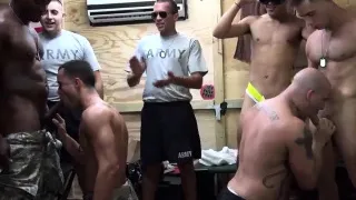 Teen boys army video gay The Troops came prepared to party!