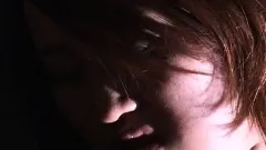 Japanese cutie caresses her tight snatch and releases her hot juices