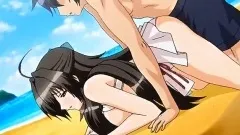 Nothing better to end a hentai off better than some doggy styling