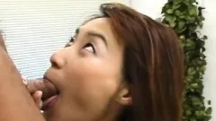 Tokyo Neko gets toyed and then goes down on him and sucks him off