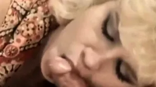 Best deepthroat by blonde in retro porn