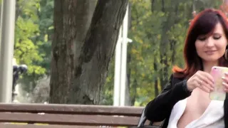 Jeny Smith was caught wearing crotchless pants in public