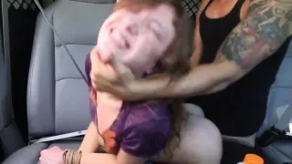 Bubble butt rough anal fuck and bondage orgasm toy mask teen