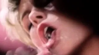 Blonde waitress fucks hard in vintage porn