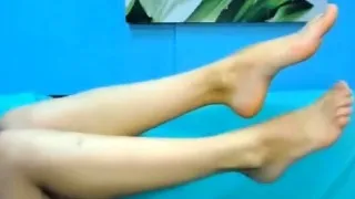 Solo blonde wam fetish enema toyed with anal dildo