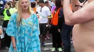 Blonde Amateur Striptease