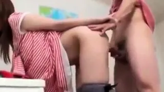 Japanese teen has got big boobs