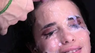 Hot pornstar cuckold and facial cum