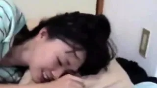 Asian Amateur in Red Stockings Ass Fuck