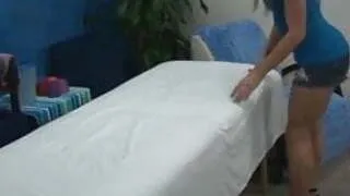Horny Teen Gets Happy Ending Massage!