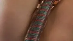 Precious teen Cherri pleases her fiery cunt with her favorite sex toys