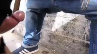 Amateur hot gay voyeur