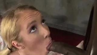 Cute teen enjoys her stepdad's BBC