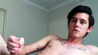 Skinny Twink Ant Jerks Off