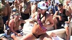 Spring Break is a great time for hot chicks to show off their tits