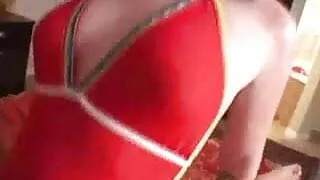 Andi's lapdance and perky tits