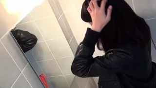 Pissing asians on spycam