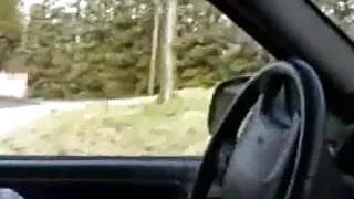 ESTER MASRUBATE IN THE CAR