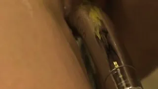 Asian cutie fucked close to toys and stuff