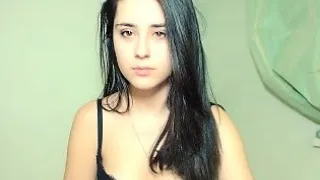 Solo masturbation on hot summer beach