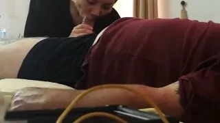 Mature chinese hidden cam blowjob