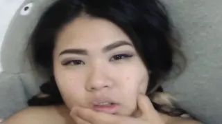 Horny Asian Teen Gives the Hottest POV Blowjob Ever