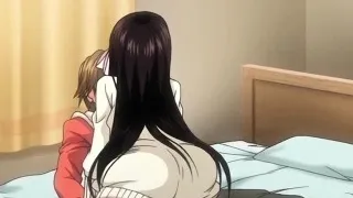 Hentai teenie giving blowjob