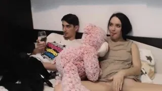 Fetish couple playing on webcam