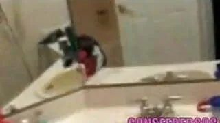 HER SUCKS YOUNG GIRL PUSSY WHILE MOTHER SHOPPING AT WALMART