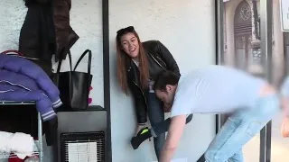 Hot Katie Vasquez gets cum facial