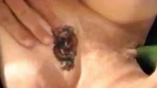 Heavily Pierced + Tattooed White Trash Trailer Park Queen 