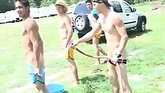 Hot gay twink has his humongous thick piston sucked by his lusty lover