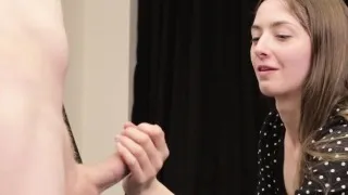 Painting domina teasing her naked slave