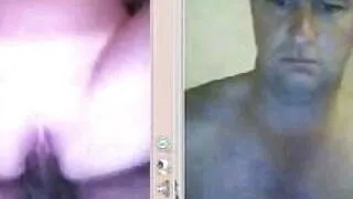 he watches as they creampie